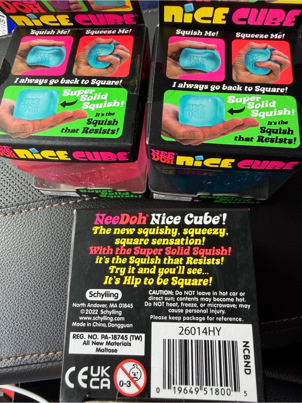 NeeDoh Nice Cube! Squishy Toy - Blue